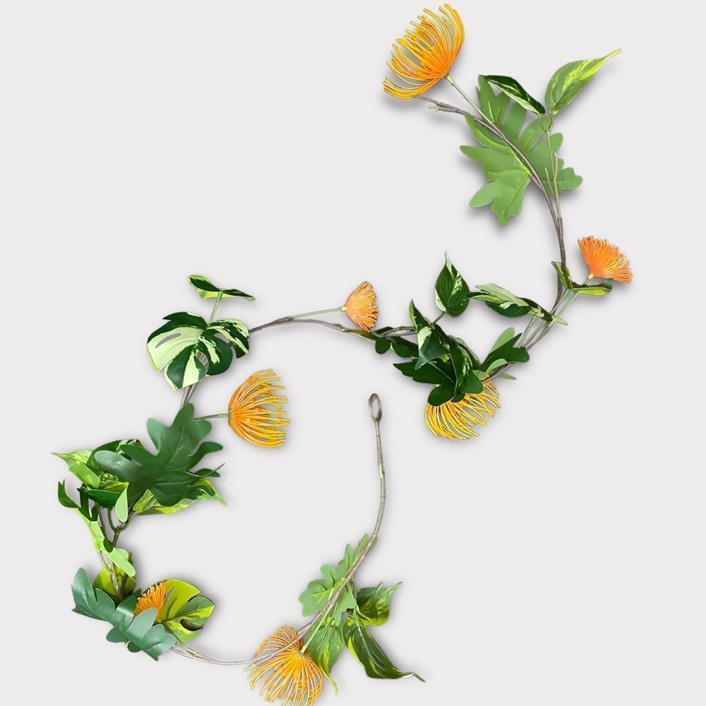 𝅺ashland | Tropical Paradise Greenery Garland